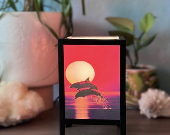 Dolphin Electric Wax Melt Warmer: Coastal Beach House Decor