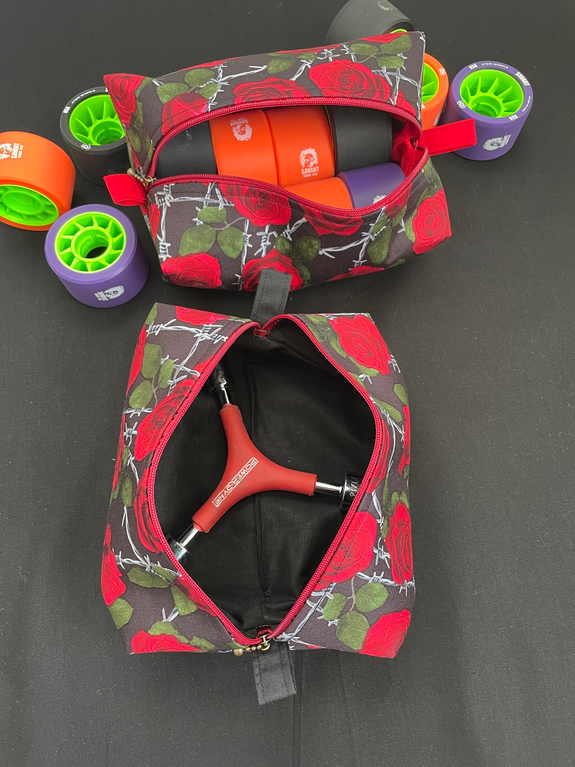 Roller Skate Wheel Bag Box Bag Make up Bag. Etsy