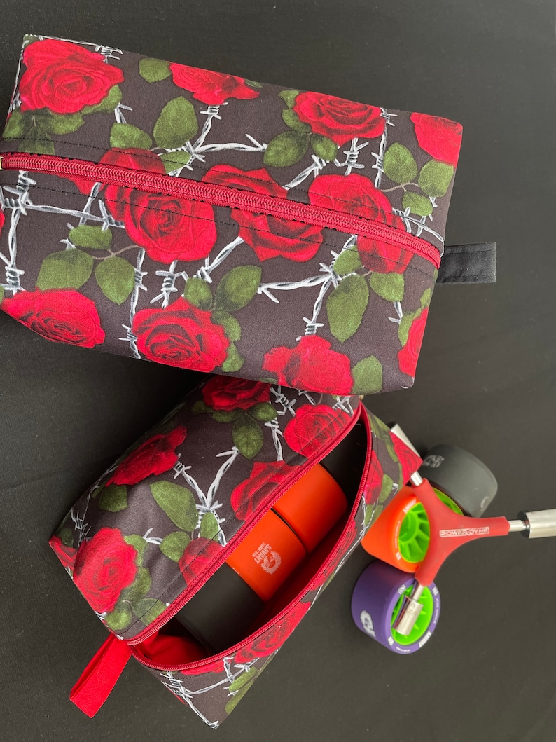 roller-skate-wheel-bag-box-bag-make-up-bag-etsy