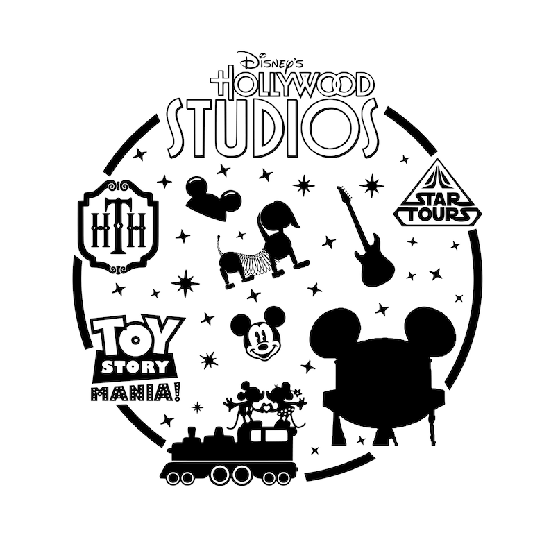 Download Hollywood Studios Walt Disney World Word WDW Bubble svg ...