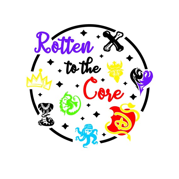 Download Descendants Word Wdw Bubble Svg Cut File For Silhouette And Etsy SVG, PNG, EPS, DXF File