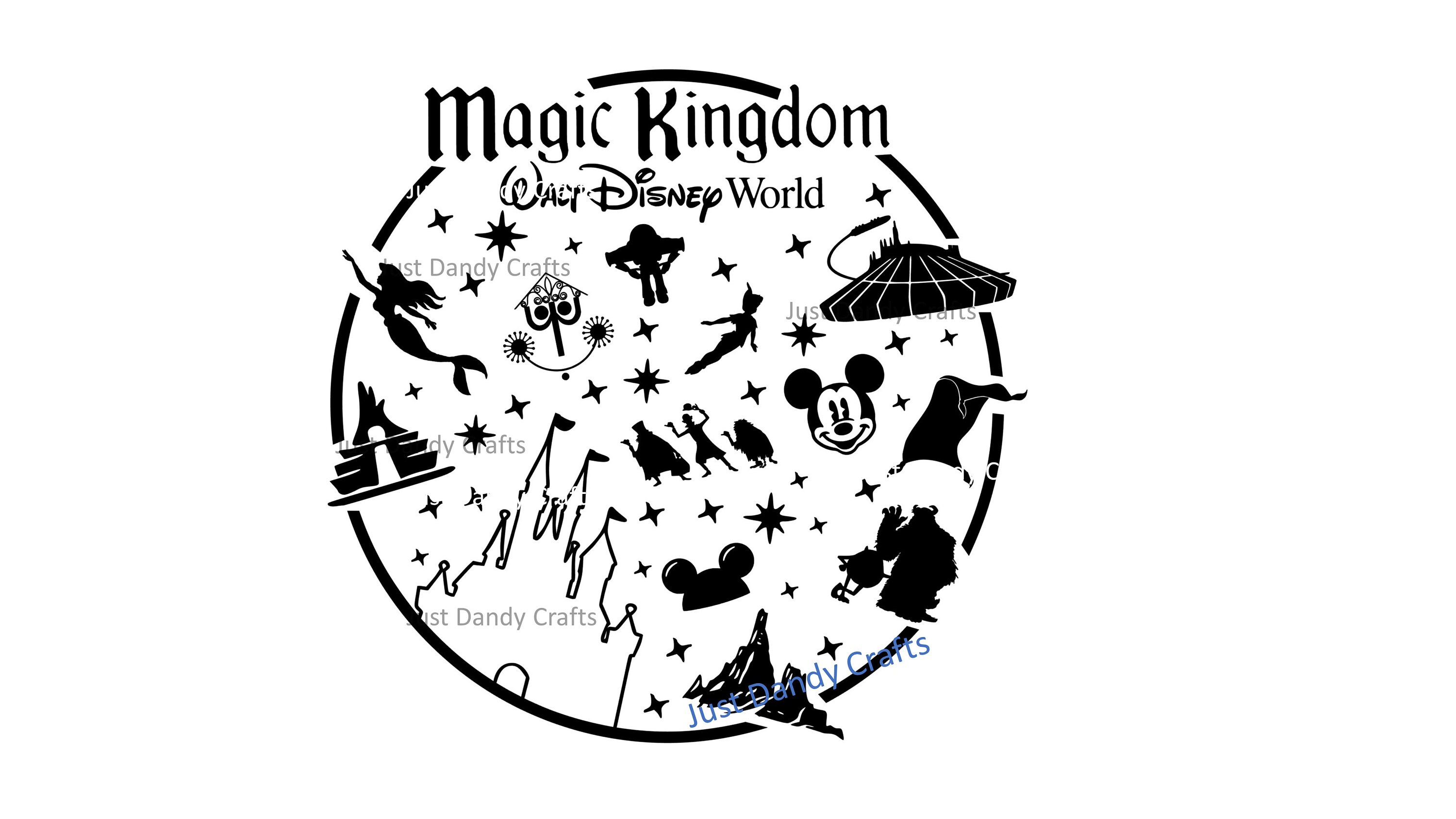 Free Free 101 Disney Magic Kingdom Svg SVG PNG EPS DXF File