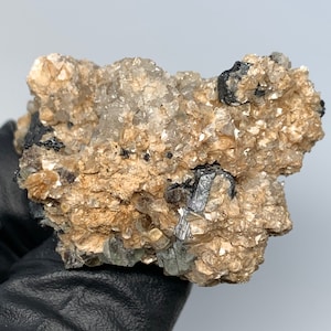 Rare Fluorite w/ Quartz, Goshenite Beryl, Black Tourmaline Schorl, & Muscovite Crystal