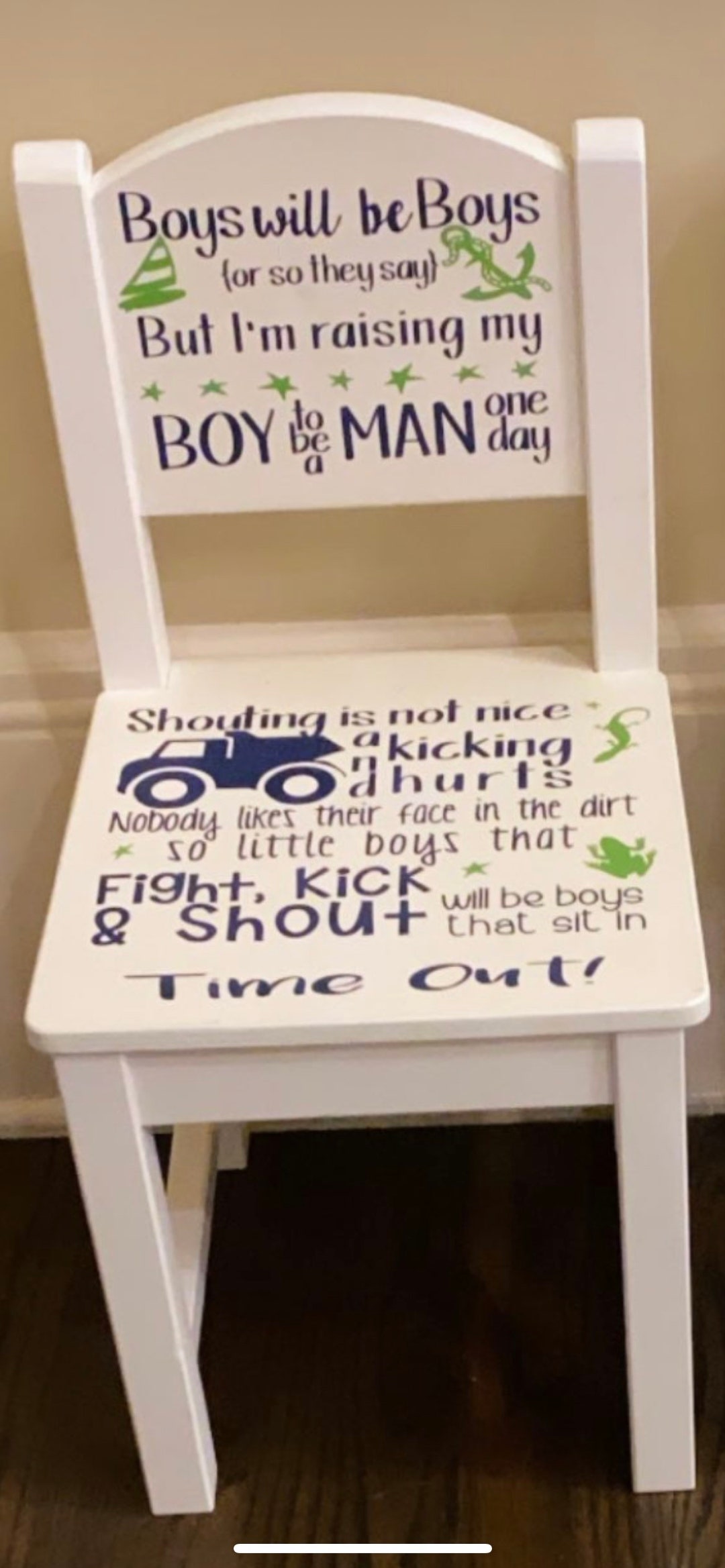 Time out on sale chair walmart