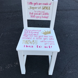 princess chair for little girl