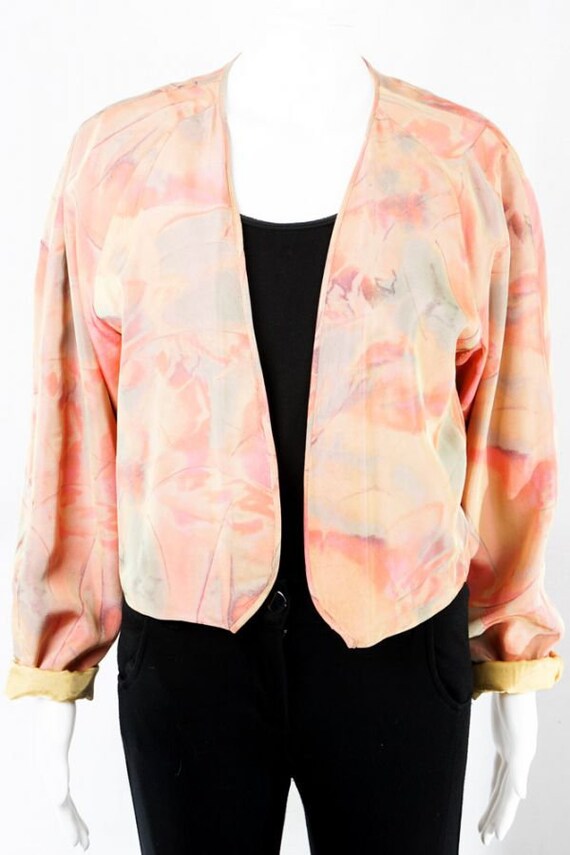 Emporio Armani Vintage Silk Blouson -M- Art Print