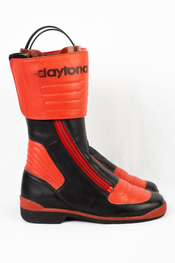 Vintage Boots Daytona Frey 538 Motorcycle Boots Noretro 80s - Etsy