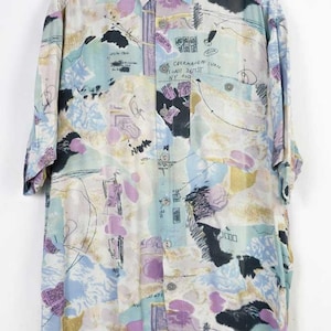 Vintage Shirt with Art Print M Arpino NoRetro Shirt Rar