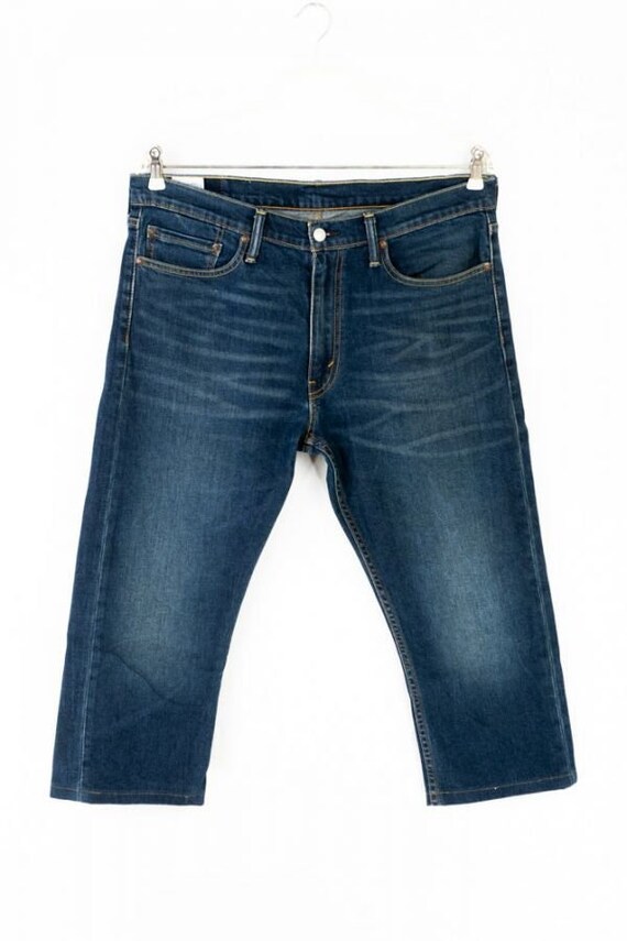 Jeans 513 34 Dark Blue Washed - Etsy 