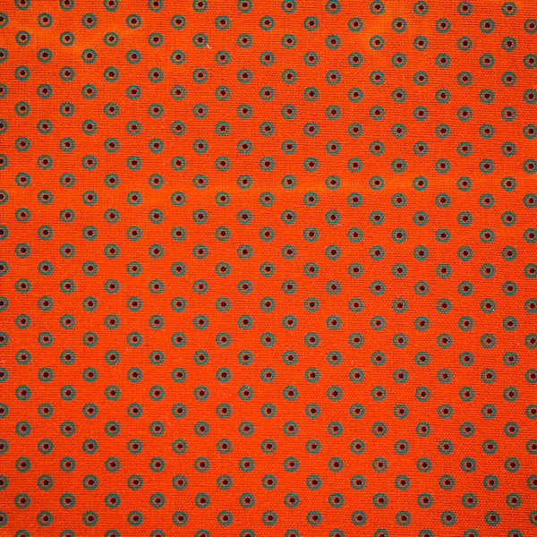 Orange Shweshwe Placemats/African Print Placemats/Shweshwe Fabric Placemats/Orange Placemats