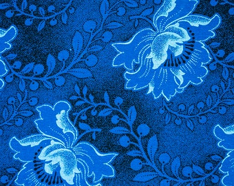 Floral Blue Shweshwe Placemats/Blue Shweshwe Table mats/African print Placemats/Shweshwe Placemats/Shweshwe Table Decor