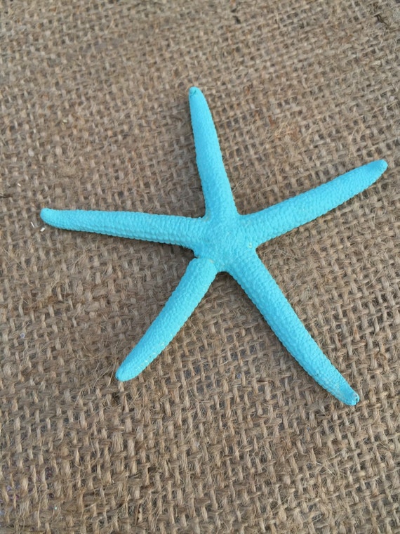 Beach Wedding Decor Starfish Favor, Turquoise Blue, Magnet, Hair Pin, Hair Clip, Bridal Accessory, Boutonniere, Pin/Brooch, Mermaid, Luau Il_570xn