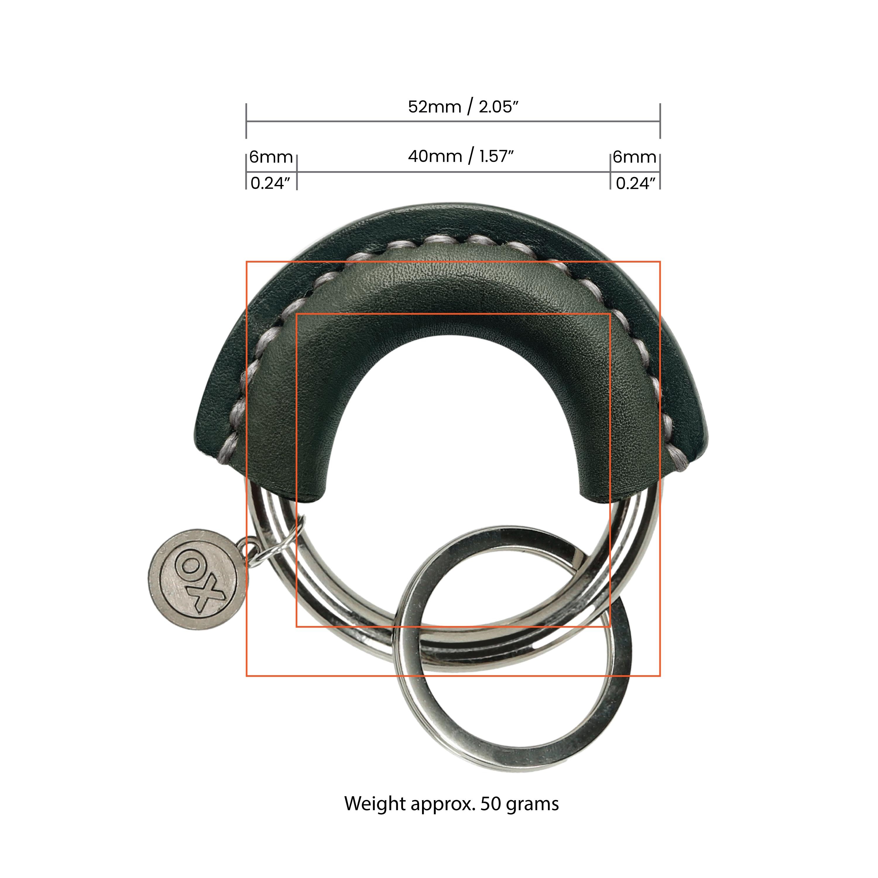 小物 STUDS & KNITTING LEATHER KEY RING 24AW STUDS & KNITTING LEATHER KEY RING 24AW