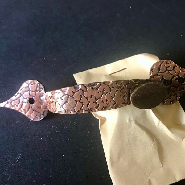 Hammered Copper Pulls Etsy