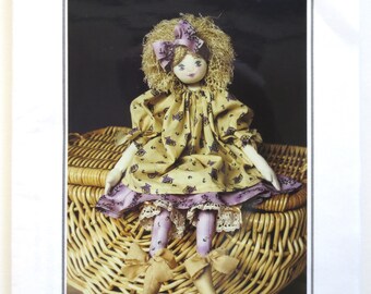 Cloth Doll Pattern - Etsy