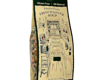 French Lentil Soup l Gluten Free and Delicious l All-Natural l Simple and Easyl