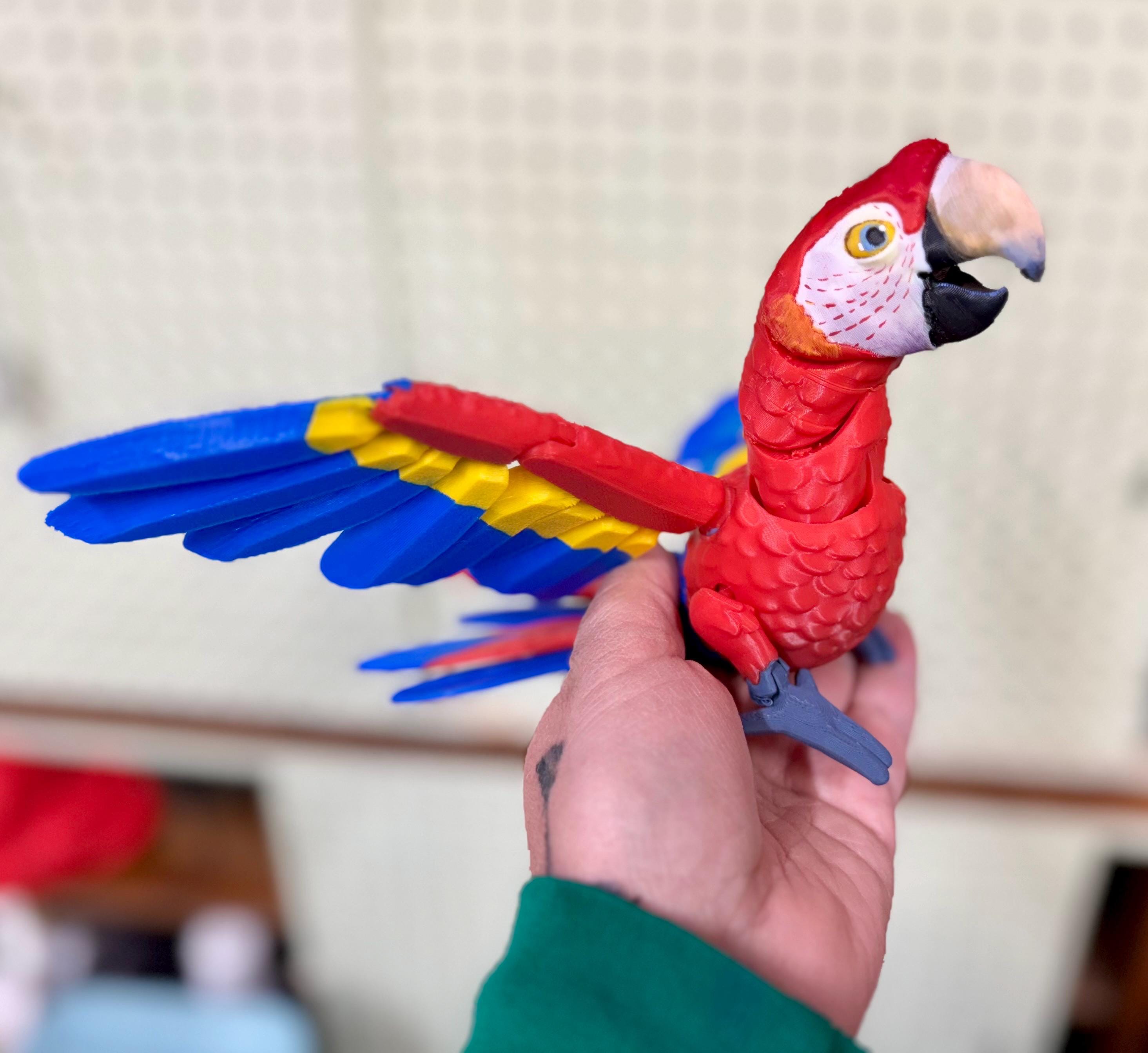 mollie macaw indigo stuffed animals