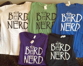 BIRD NERD - Ladies -fitted, round-neck T-shirts!