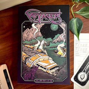 Gamebook | Voyager: Escape from X8 | Scifi Fantasy RPG image 1