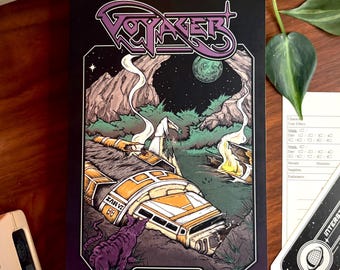 Libro de juegos / Voyager: Escape from X8 / Juego de rol de ciencia ficción y fantasía
