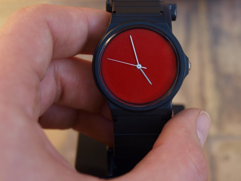 casio matte red
