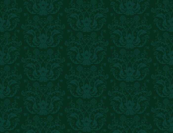 Smaragdgrüne Bettdecke Smaragdgrünes Damastmuster Bettbezug | Etsy