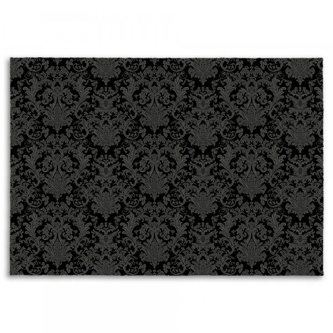 Black Damask Rugs Damask Pattern Rugs Black Pattern Rug Damask Area