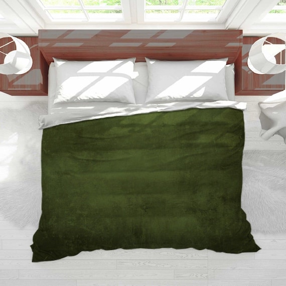 Olive on sale green comforter