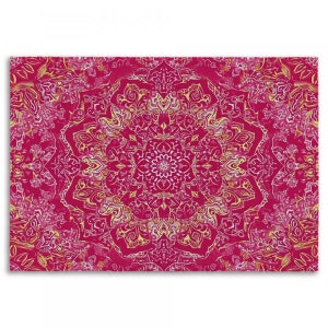 Pink Rugs Pink Area Rug Pink Medallion Area Rugs Medallion Pattern Rug Medallion Rugs Pink And Orange Rug Mandala Area Rug Floral Rug