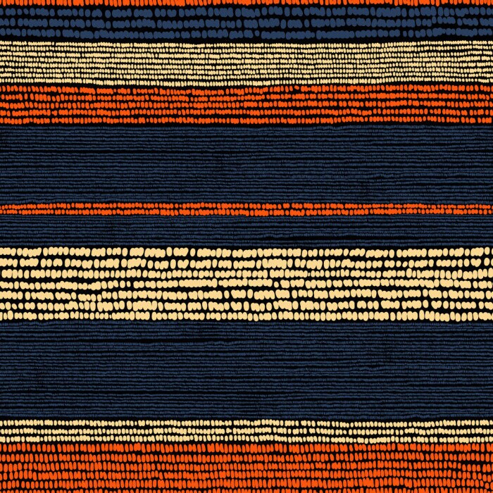 Striped Area Rugs Blue Orange Stripes Rug Blue Gold Area Etsy