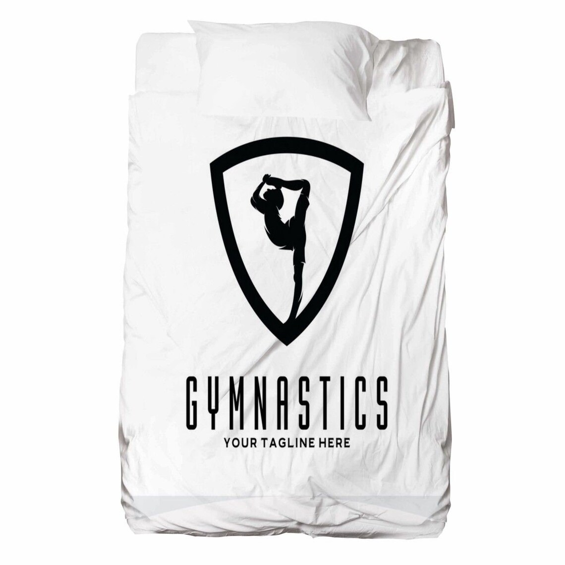 Gymnastics Bed Sheets Gymnastics Bedding Sports Bedding | Etsy