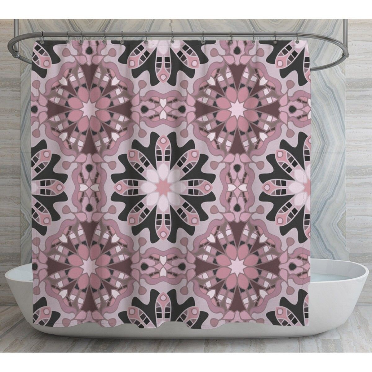 Rideaux De Douche gris