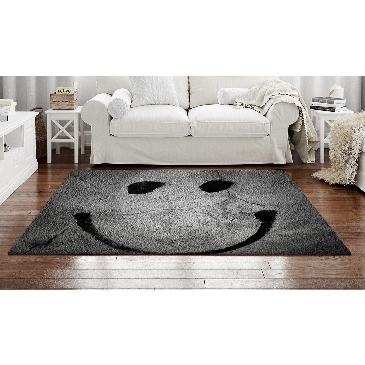【新品未開封】MIYOSHI RUG MOOON SMILEY FACE RUG en by MIYOSHI RUG × ALWAYTH 