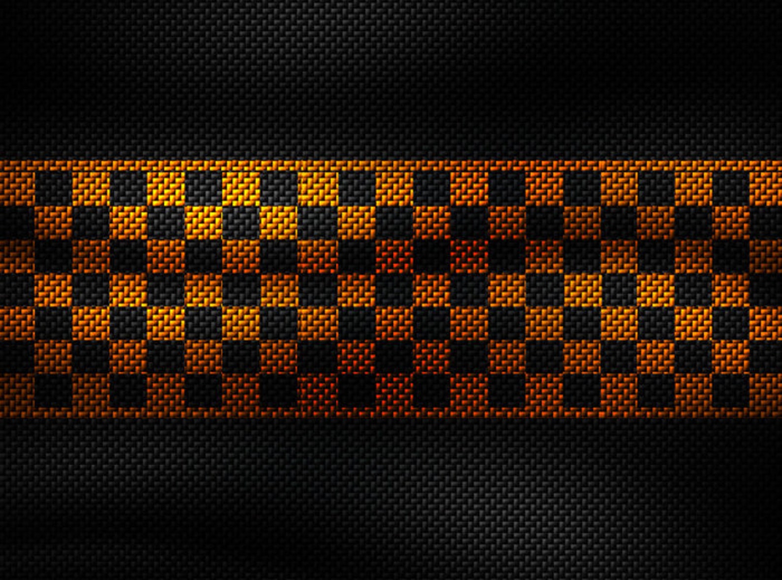 Black And Orange Checkered Fabric Checkered Pattern Fabric By Etsy