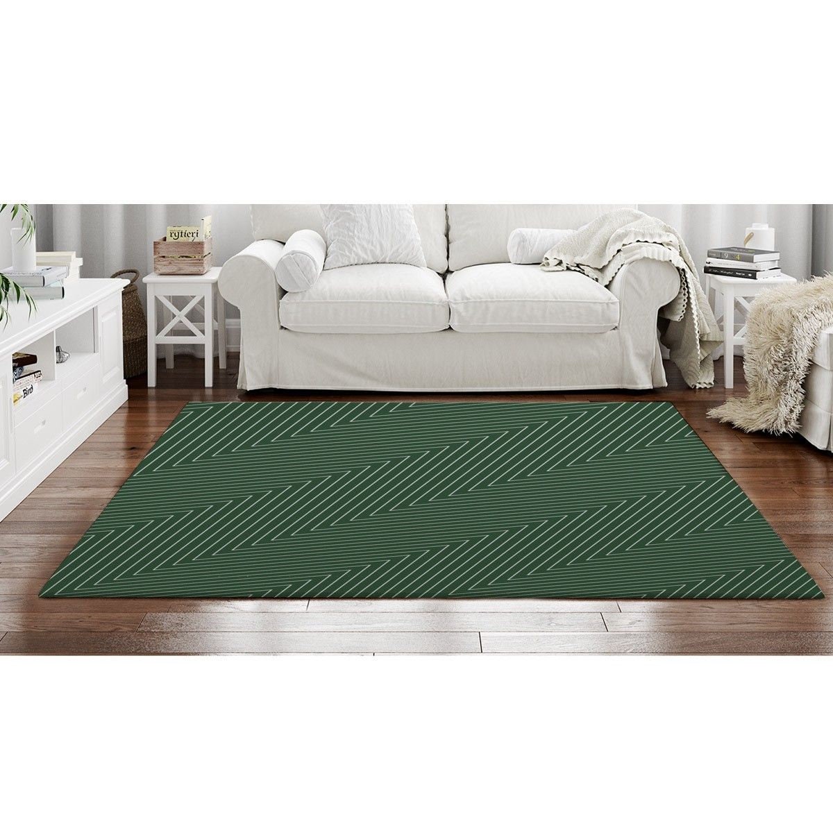 Emerald Green Rugs Modern Living Room Rug Emerald Green Etsy UK