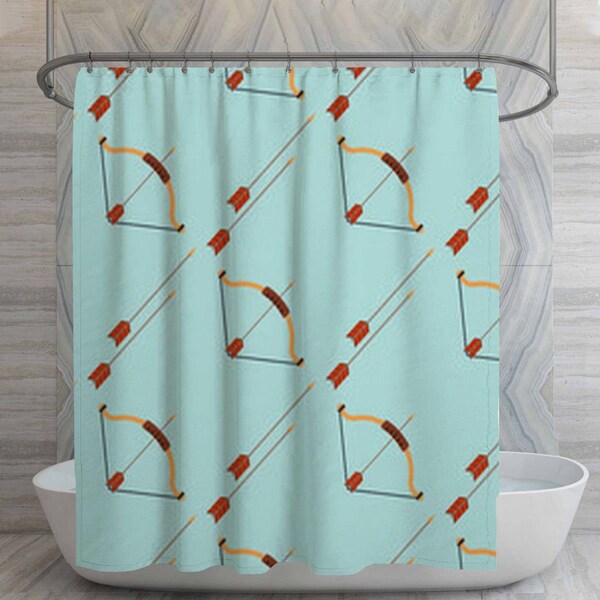 Arrow Shower Curtain Etsy
