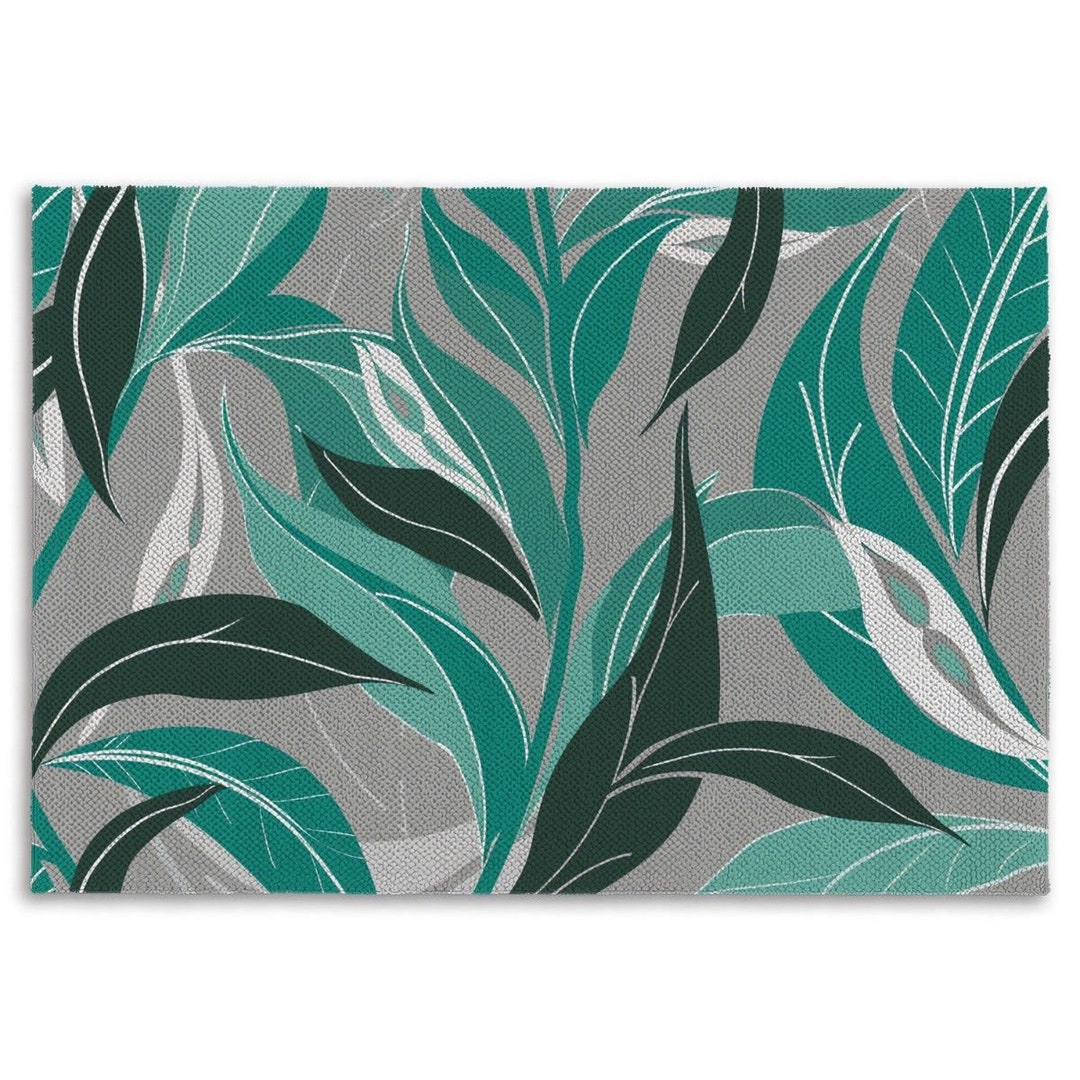 Wavy Elements Rug, Cool Pattern Rugs, Fluid Area Rug, Abstract Living ...