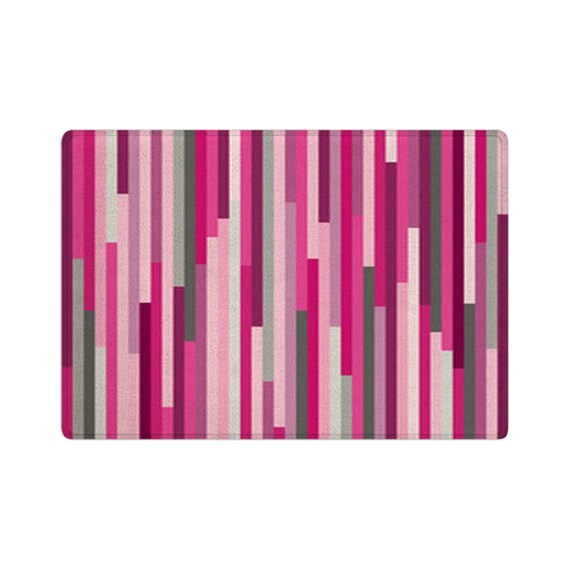 Pink Bath Mat Pink Bath Rug Hot Pink Bathroom Decor Fuchsia Etsy