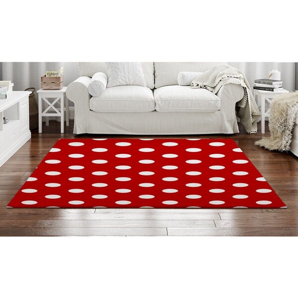 Polka Dot Rug Etsy