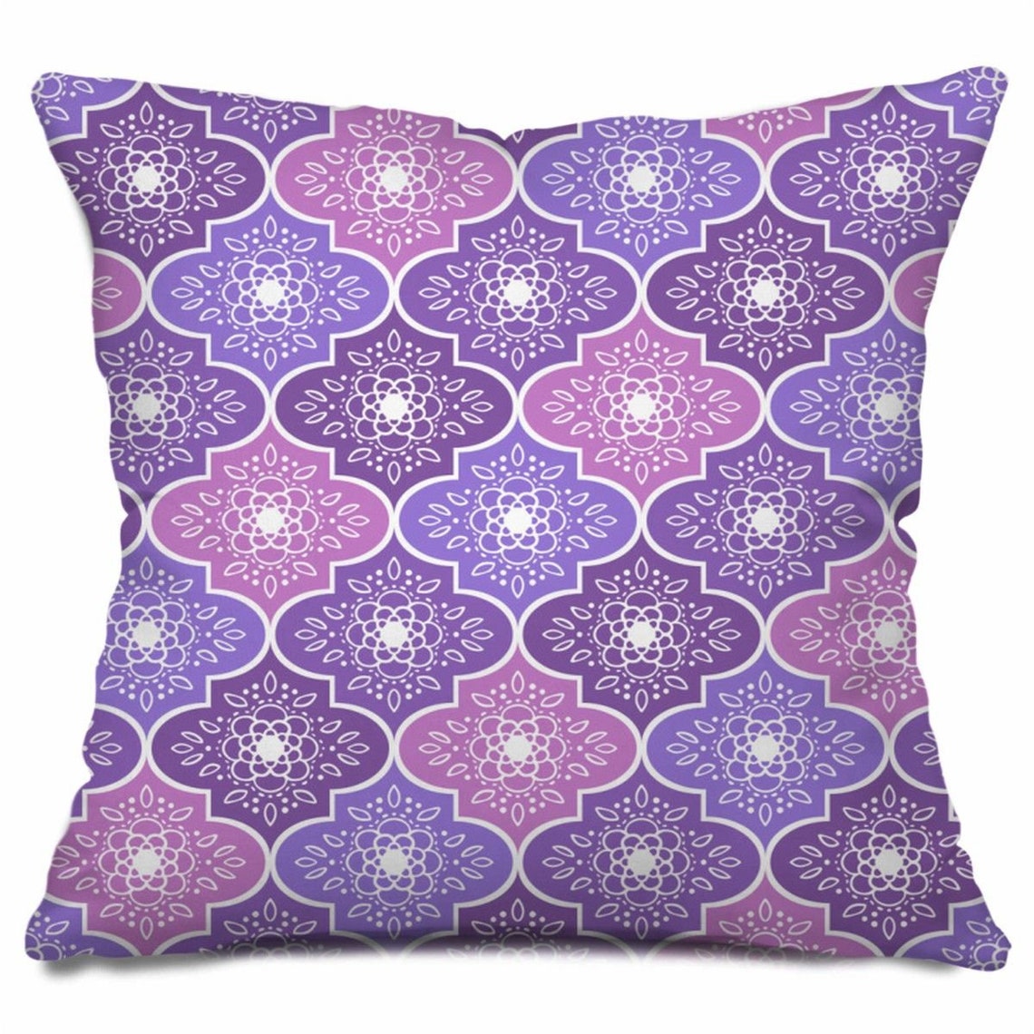 Lila Kissen lila dekorative Kissen Ogee Kissen lila und Etsy