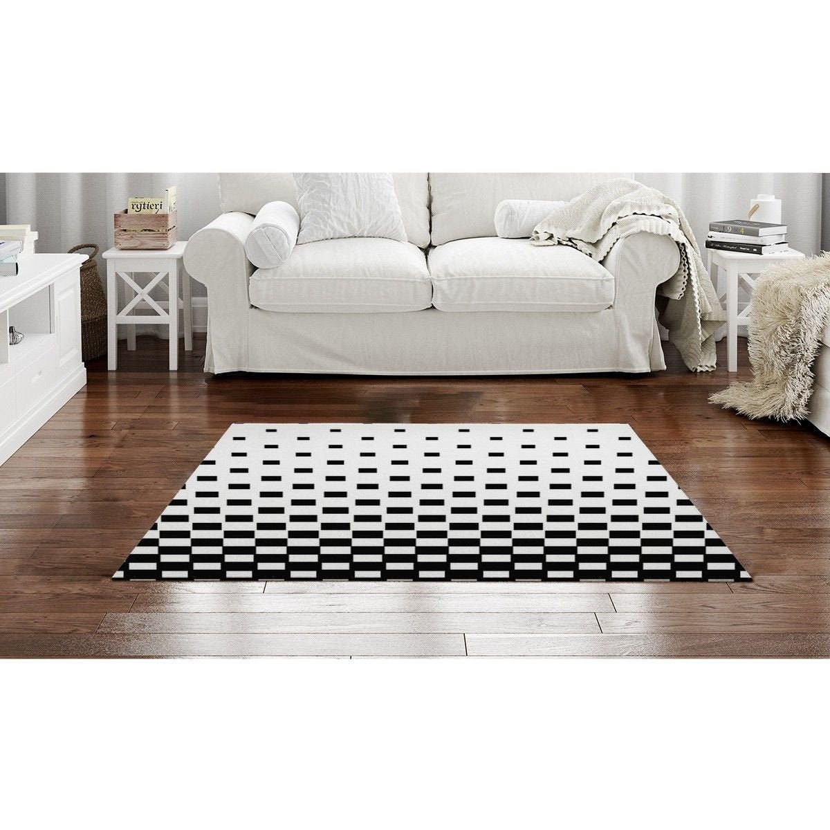 Black and white checkered rugs checkered pattern rugs Etsy