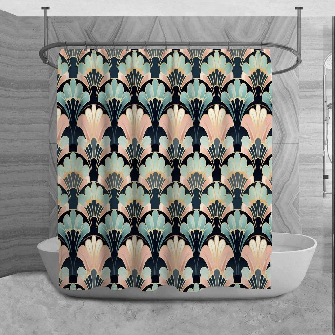 Art Nouveau Shower Curtain