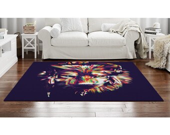 YJHDL Galaxy Wolf Mountain Area Rugs Non Slip Area Carpet 31x20 Inches Area Rug for Bedroom Living Room Home YJHDL Galaxy Wolf Mountain Area Rugs Non Slip Area Carpet 31x20 Inches Area Rug for Bedroom Living Room Home
