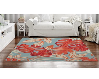 ALAZA Cartoon Seashorse Coral Reef Area Rug Rugs for Living Room Bedroom 5'3x4' ALAZA Cartoon Seashorse Coral Reef Area Rug Rugs for Living Room Bedroom 5'3x4'