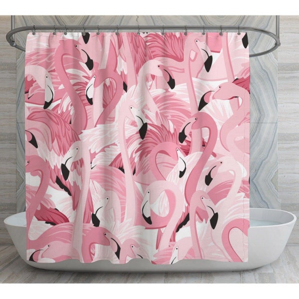 Black Shower Curtain Etsy