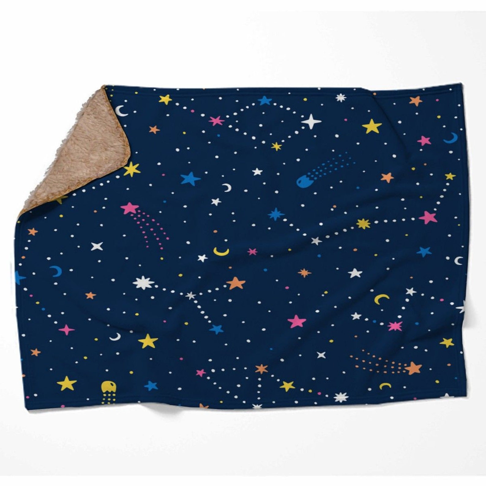 Star Blanket Star Blanket Pattern Constellation Blanket Etsy