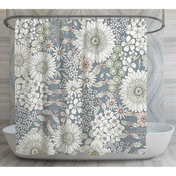 Floral Shower Curtains Etsy