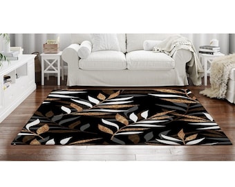 WOZO Summer Tropical Pineaple Palm Tree Leaves Area Rug Rugs Non-Slip Floor Mat Doormats for Living Room Bedroom 60 x 39 inches WOZO Summer Tropical Pineaple Palm Tree Leaves Area Rug Rugs Non-Slip Floor Mat Doormats for Living Room Bedroom 60 x 39 inches