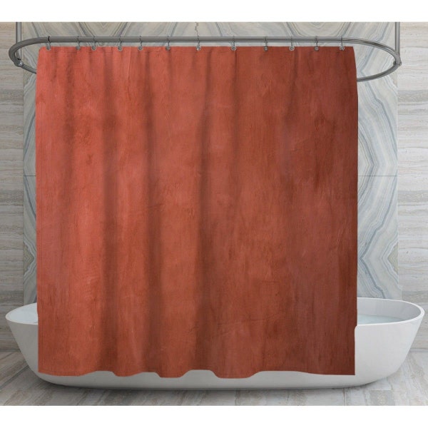 Terracotta Curtain Etsy