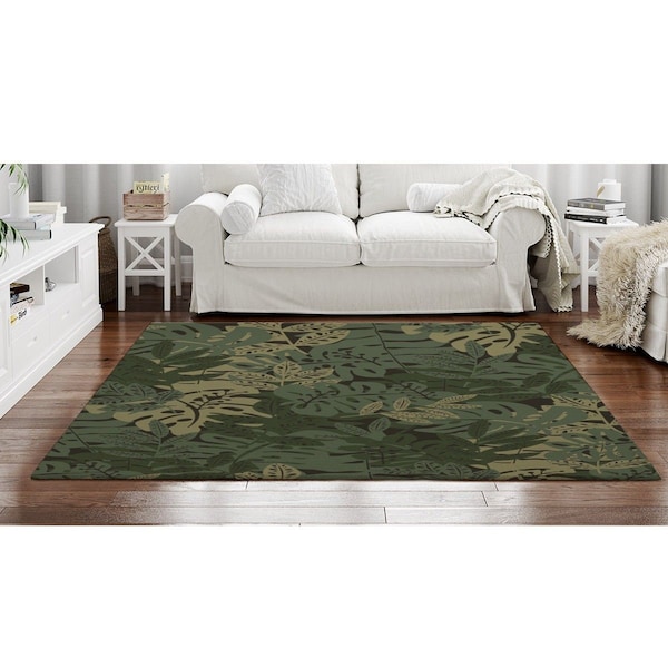 Olive Green Rug Etsy